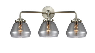 Nouveau Three Light Bath Vanity in Brushed Satin Nickel (405|284-3W-SN-G173)