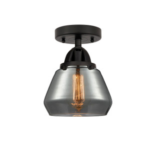 Nouveau 2 LED Semi-Flush Mount in Matte Black (405|288-1C-BK-G173-LED)