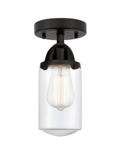 Nouveau 2 LED Semi-Flush Mount in Matte Black (405|288-1C-BK-G312-LED)