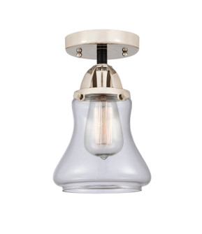 Nouveau 2 One Light Semi-Flush Mount in Black Polished Nickel (405|288-1C-BPN-G192)