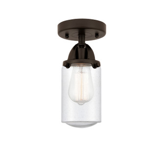 Nouveau 2 One Light Semi-Flush Mount in Oil Rubbed Bronze (405|288-1C-OB-G314)
