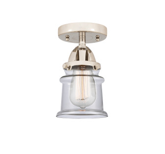 Nouveau 2 One Light Semi-Flush Mount in Polished Nickel (405|288-1C-PN-G182S)