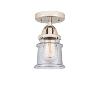 Nouveau 2 One Light Semi-Flush Mount in Polished Nickel (405|288-1C-PN-G184S)