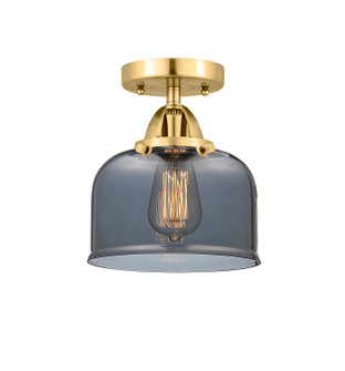 Nouveau 2 LED Semi-Flush Mount in Satin Gold (405|288-1C-SG-G73-LED)