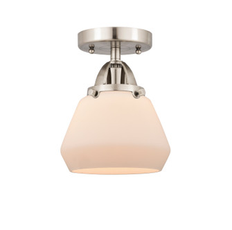 Nouveau 2 LED Semi-Flush Mount in Brushed Satin Nickel (405|288-1C-SN-G171-LED)