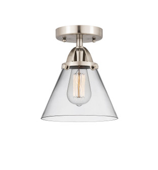 Nouveau 2 LED Semi-Flush Mount in Brushed Satin Nickel (405|288-1C-SN-G42-LED)