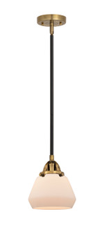 Nouveau 2 LED Mini Pendant in Black Antique Brass (405|288-1S-BAB-G171-LED)