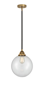 Nouveau 2 One Light Mini Pendant in Black Antique Brass (405|288-1S-BAB-G202-10)