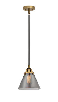 Nouveau 2 One Light Mini Pendant in Black Antique Brass (405|288-1S-BAB-G43)