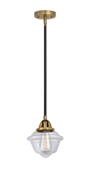 Nouveau 2 One Light Mini Pendant in Black Antique Brass (405|288-1S-BAB-G532)
