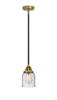 Nouveau 2 One Light Mini Pendant in Black Antique Brass (405|288-1S-BAB-G54)