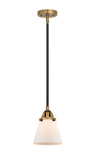 Nouveau 2 LED Mini Pendant in Black Antique Brass (405|288-1S-BAB-G61-LED)