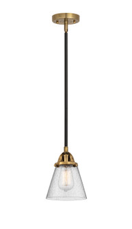 Nouveau 2 One Light Mini Pendant in Black Antique Brass (405|288-1S-BAB-G64)