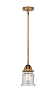 Nouveau 2 One Light Mini Pendant in Brushed Brass (405|288-1S-BB-G184S)