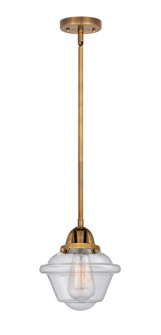 Nouveau 2 One Light Mini Pendant in Brushed Brass (405|288-1S-BB-G534)