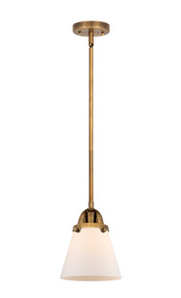 Nouveau 2 One Light Mini Pendant in Brushed Brass (405|288-1S-BB-G61)