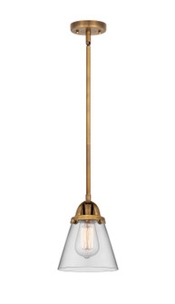 Nouveau 2 LED Mini Pendant in Brushed Brass (405|288-1S-BB-G62-LED)