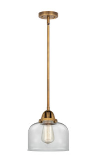 Nouveau 2 LED Mini Pendant in Brushed Brass (405|288-1S-BB-G72-LED)