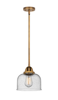 Nouveau 2 One Light Mini Pendant in Brushed Brass (405|288-1S-BB-G74)