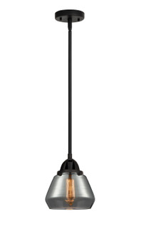 Nouveau 2 One Light Mini Pendant in Matte Black (405|288-1S-BK-G173)