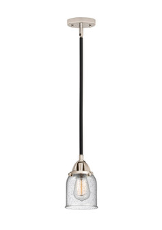 Nouveau 2 LED Mini Pendant in Black Polished Nickel (405|288-1S-BPN-G54-LED)