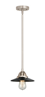 Nouveau 2 LED Mini Pendant in Black Polished Nickel (405|288-1S-BPN-M1-PN-LED)