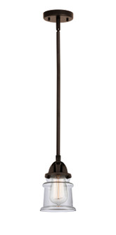 Nouveau 2 LED Mini Pendant in Oil Rubbed Bronze (405|288-1S-OB-G182S-LED)