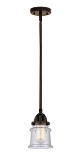 Nouveau 2 LED Mini Pendant in Oil Rubbed Bronze (405|288-1S-OB-G184S-LED)