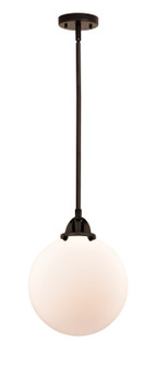 Nouveau 2 One Light Mini Pendant in Oil Rubbed Bronze (405|288-1S-OB-G201-10)