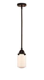Nouveau 2 LED Mini Pendant in Oil Rubbed Bronze (405|288-1S-OB-G311-LED)