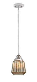 Nouveau 2 One Light Mini Pendant in Polished Chrome (405|288-1S-PC-G146)