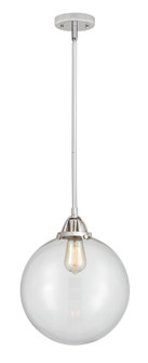 Nouveau 2 One Light Mini Pendant in Polished Chrome (405|288-1S-PC-G202-12)