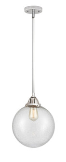 Nouveau 2 LED Mini Pendant in Polished Chrome (405|288-1S-PC-G204-10-LED)