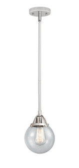 Nouveau 2 LED Mini Pendant in Polished Chrome (405|288-1S-PC-G204-6-LED)