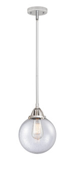Nouveau 2 One Light Mini Pendant in Polished Chrome (405|288-1S-PC-G204-8)