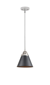 Nouveau 2 One Light Mini Pendant in Polished Chrome (405|288-1S-PC-M13-BK)