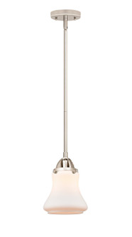 Nouveau 2 LED Mini Pendant in Polished Nickel (405|288-1S-PN-G191-LED)