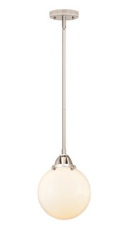 Nouveau 2 One Light Mini Pendant in Polished Nickel (405|288-1S-PN-G201-8)