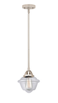 Nouveau 2 LED Mini Pendant in Polished Nickel (405|288-1S-PN-G532-LED)