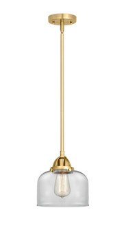 Nouveau 2 LED Mini Pendant in Satin Gold (405|288-1S-SG-G72-LED)
