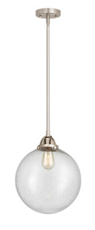 Nouveau 2 One Light Mini Pendant in Brushed Satin Nickel (405|288-1S-SN-G204-12)