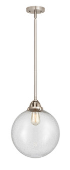 Nouveau 2 LED Mini Pendant in Brushed Satin Nickel (405|288-1S-SN-G204-12-LED)