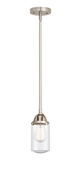 Nouveau 2 One Light Mini Pendant in Brushed Satin Nickel (405|288-1S-SN-G314)