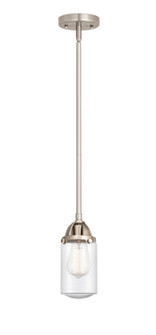 Nouveau 2 LED Mini Pendant in Brushed Satin Nickel (405|288-1S-SN-G314-LED)