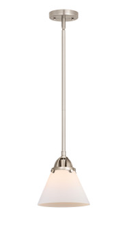Nouveau 2 One Light Mini Pendant in Brushed Satin Nickel (405|288-1S-SN-G41)