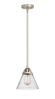 Nouveau 2 LED Mini Pendant in Brushed Satin Nickel (405|288-1S-SN-G44-LED)