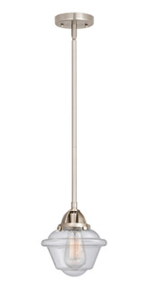 Nouveau 2 One Light Mini Pendant in Brushed Satin Nickel (405|288-1S-SN-G534)