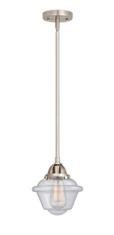 Nouveau 2 LED Mini Pendant in Brushed Satin Nickel (405|288-1S-SN-G534-LED)