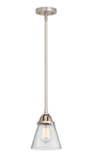 Nouveau 2 LED Mini Pendant in Brushed Satin Nickel (405|288-1S-SN-G64-LED)