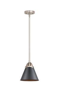 Nouveau 2 LED Mini Pendant in Brushed Satin Nickel (405|288-1S-SN-M13-BK-LED)